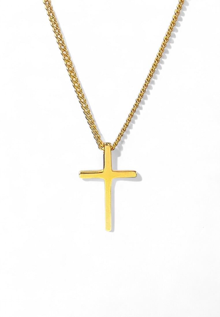 925 Sterling Silver Cross Pendant Necklace