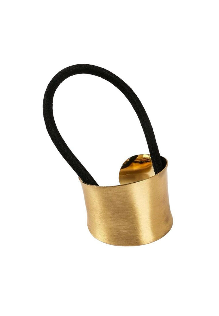 Metal Decor Hair Tie