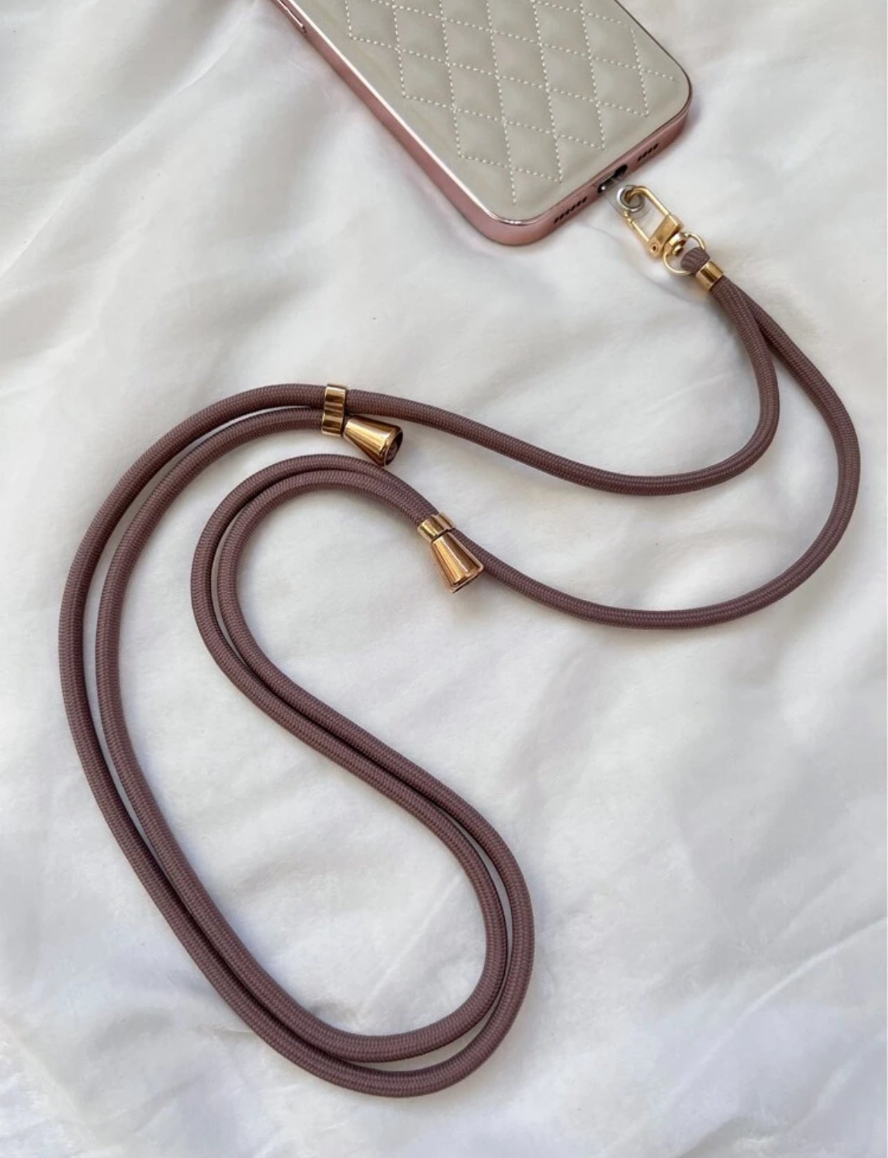 Two Tone Polyamide Adjustable Phone Lanyard