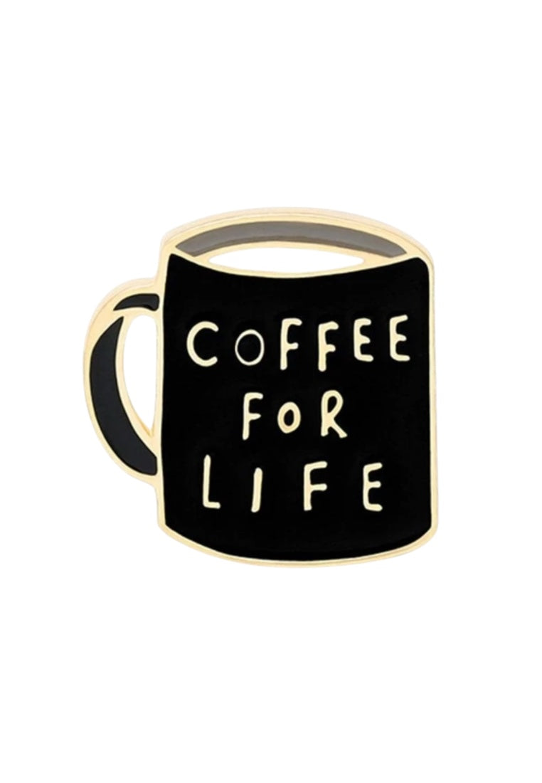 Coffee Cup Decor Brooch