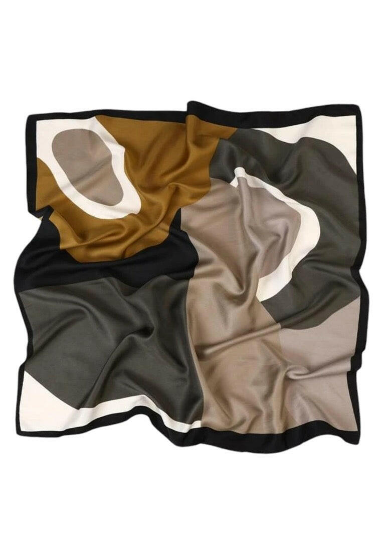 Color Block Print Scarf