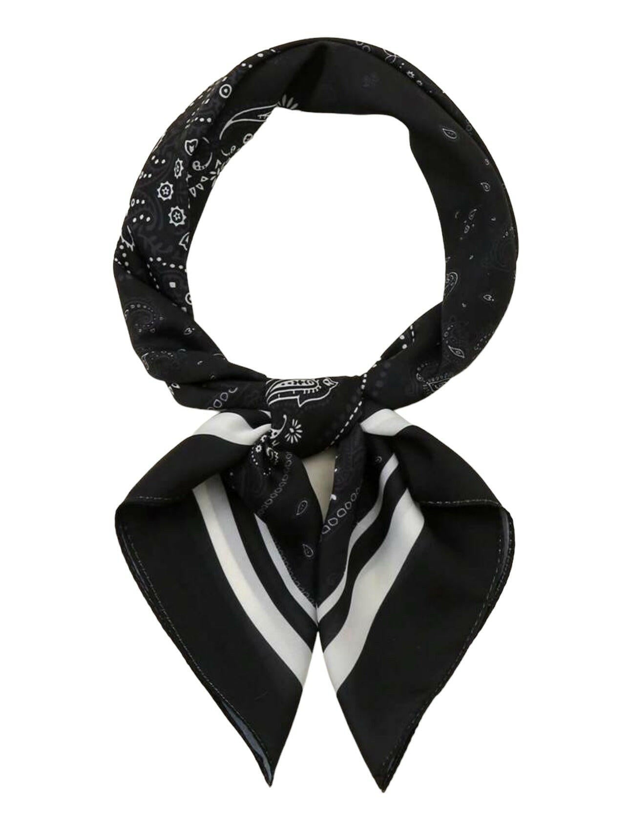 Black Square Scarf Bandana