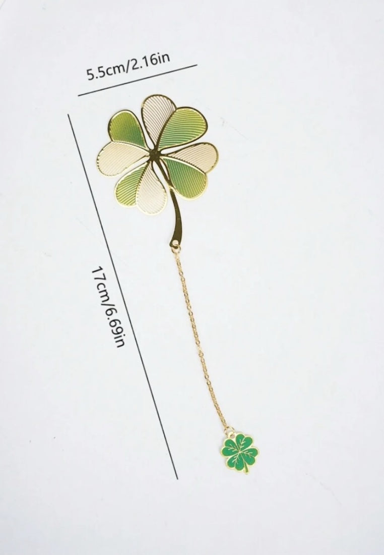 Four-Leaf Clover Bookmark