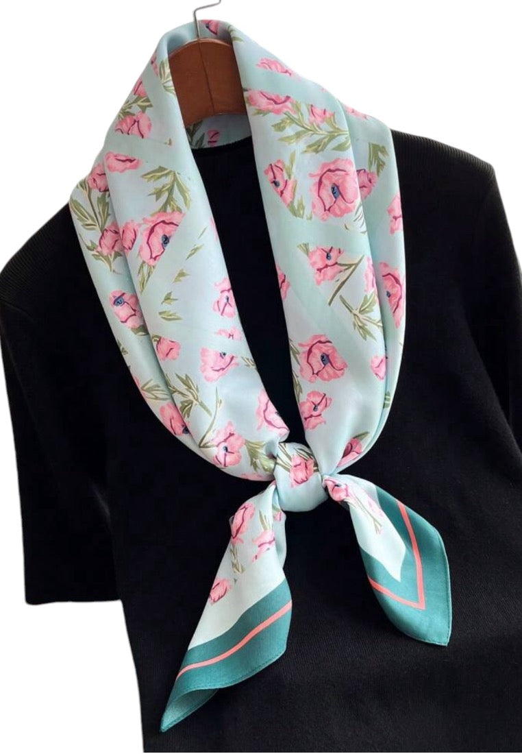 Floral Printed Bandana Scarf