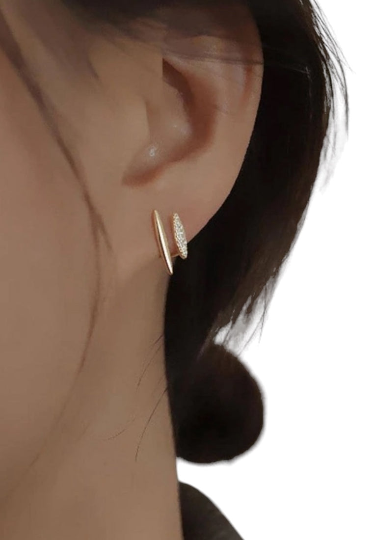 925 Sterling Silver Minimalist Dangle Earrings