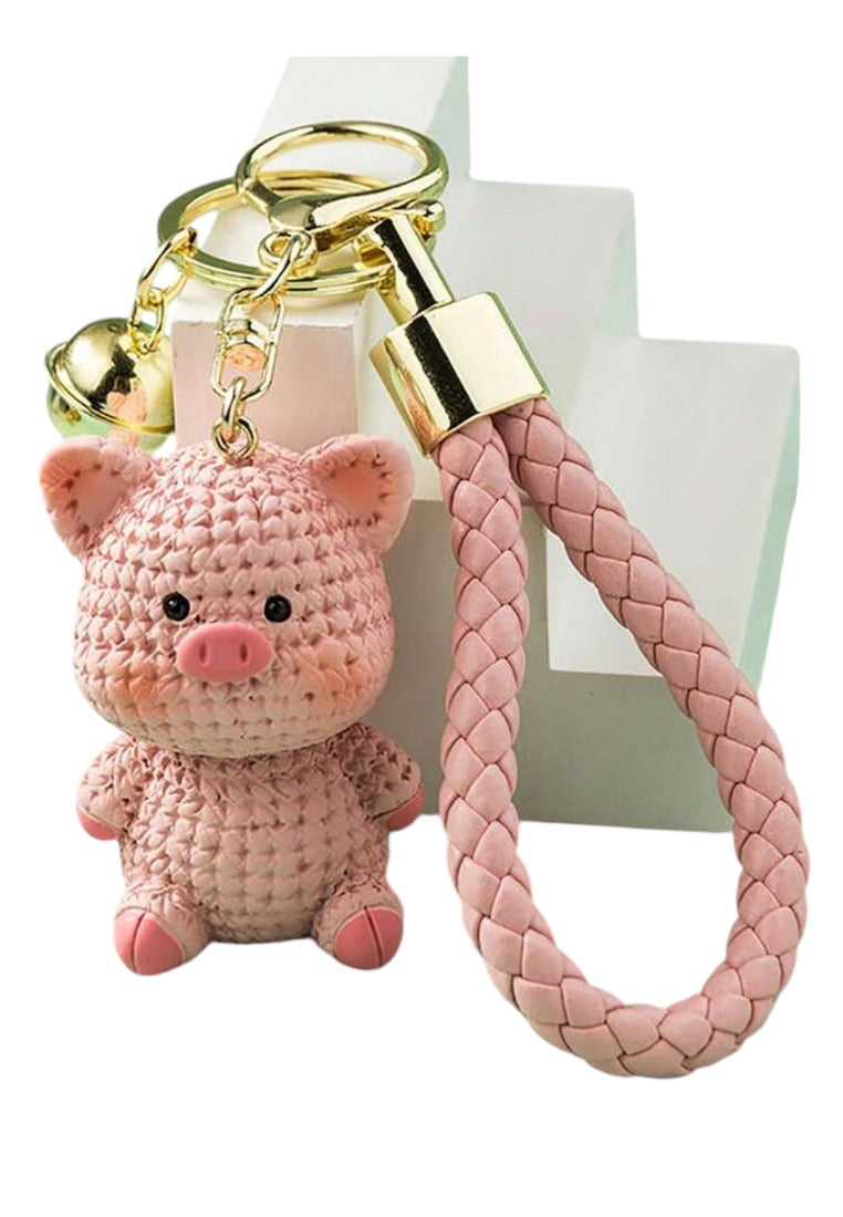 Cartoon Cute Pig Keychain