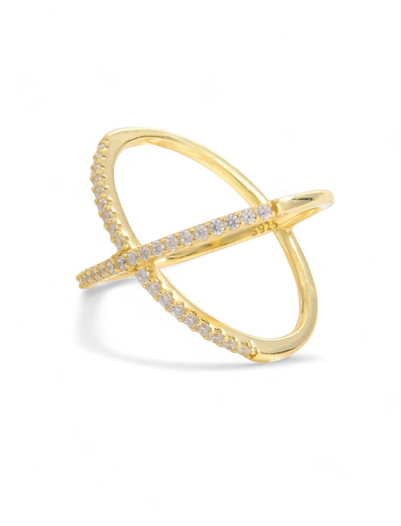 925 Silver Gorgeous Creative Zirconia Ring