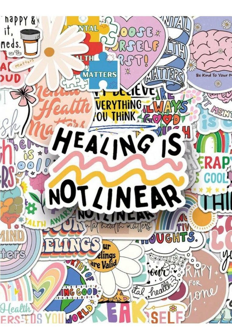 50pcs Inspirational Positive Energy Stickers