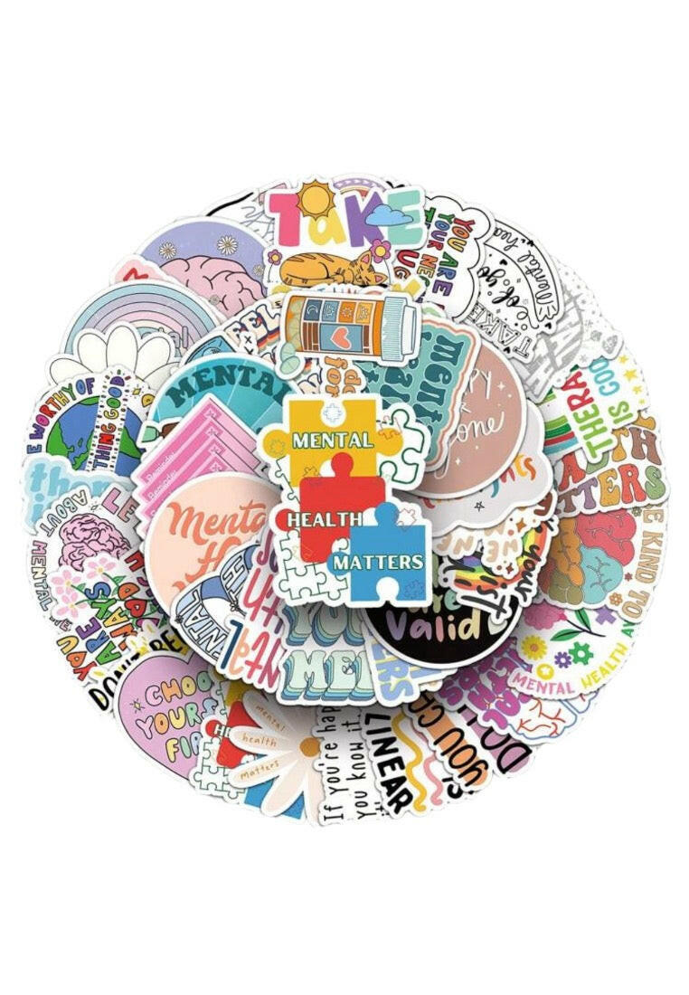 50pcs Inspirational Positive Energy Stickers