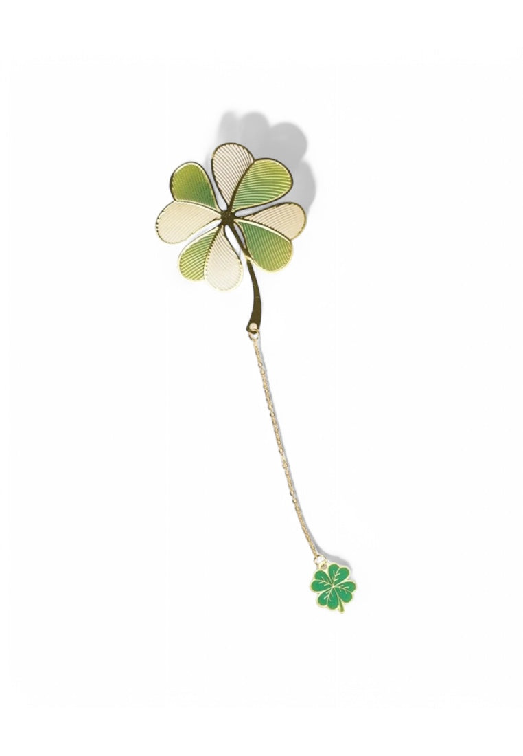 Four-Leaf Clover Bookmark