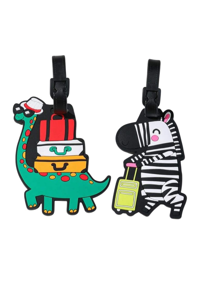 Creative Cartoon Silicone Luggage Tag