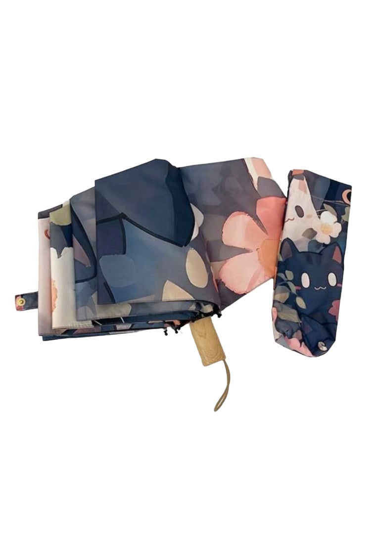 Cute Cat Printed Umbrella
