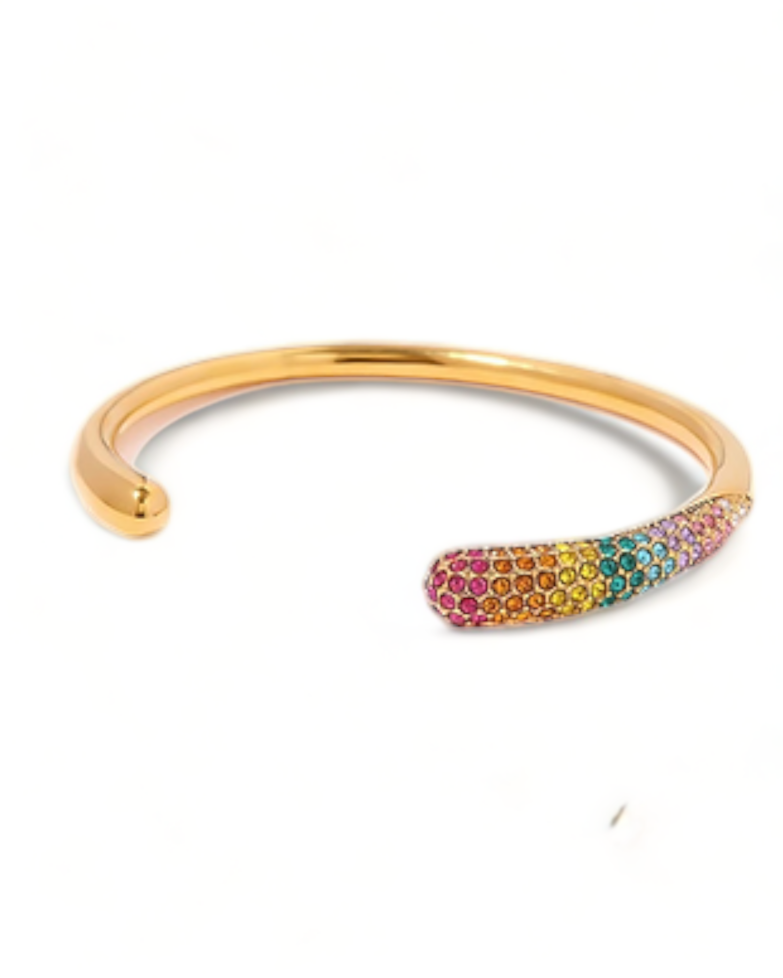 Stainless Steel Plaid Bangle