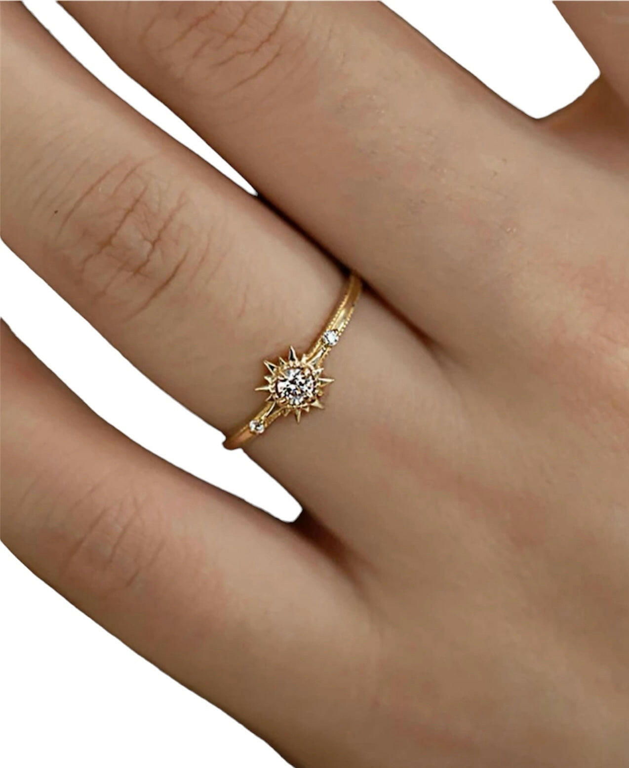 S925 Sterling Silver Charm Ring