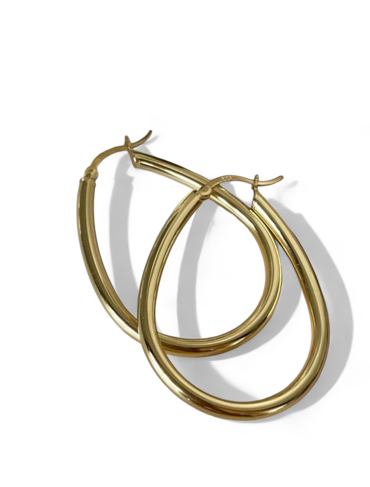 S925 Silver Hollow Out Teardrop Earrings