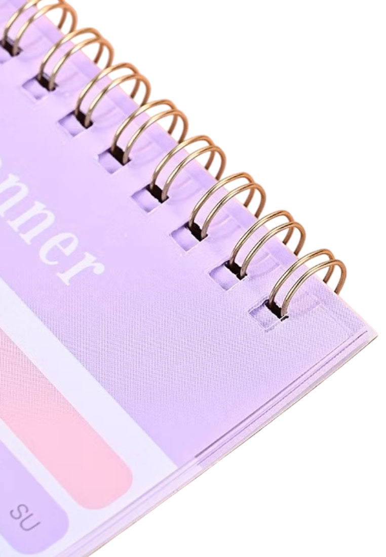 Purple Daily To-Do List Notepad