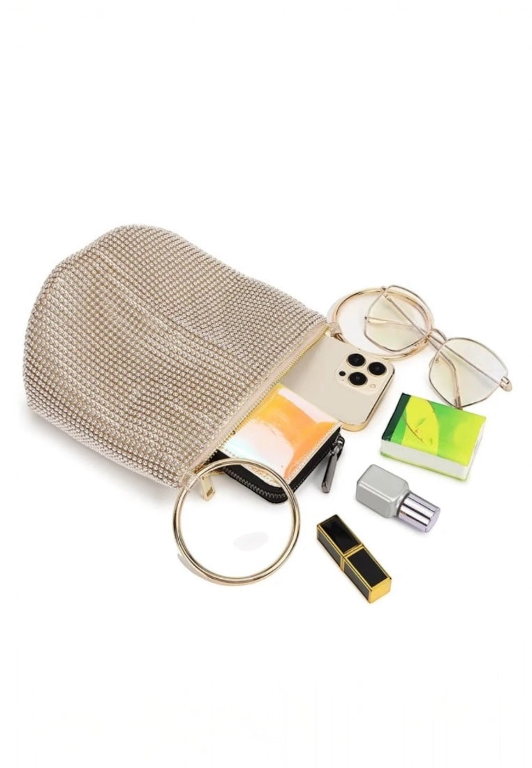 Mini Top Ring Design Clutch Bag