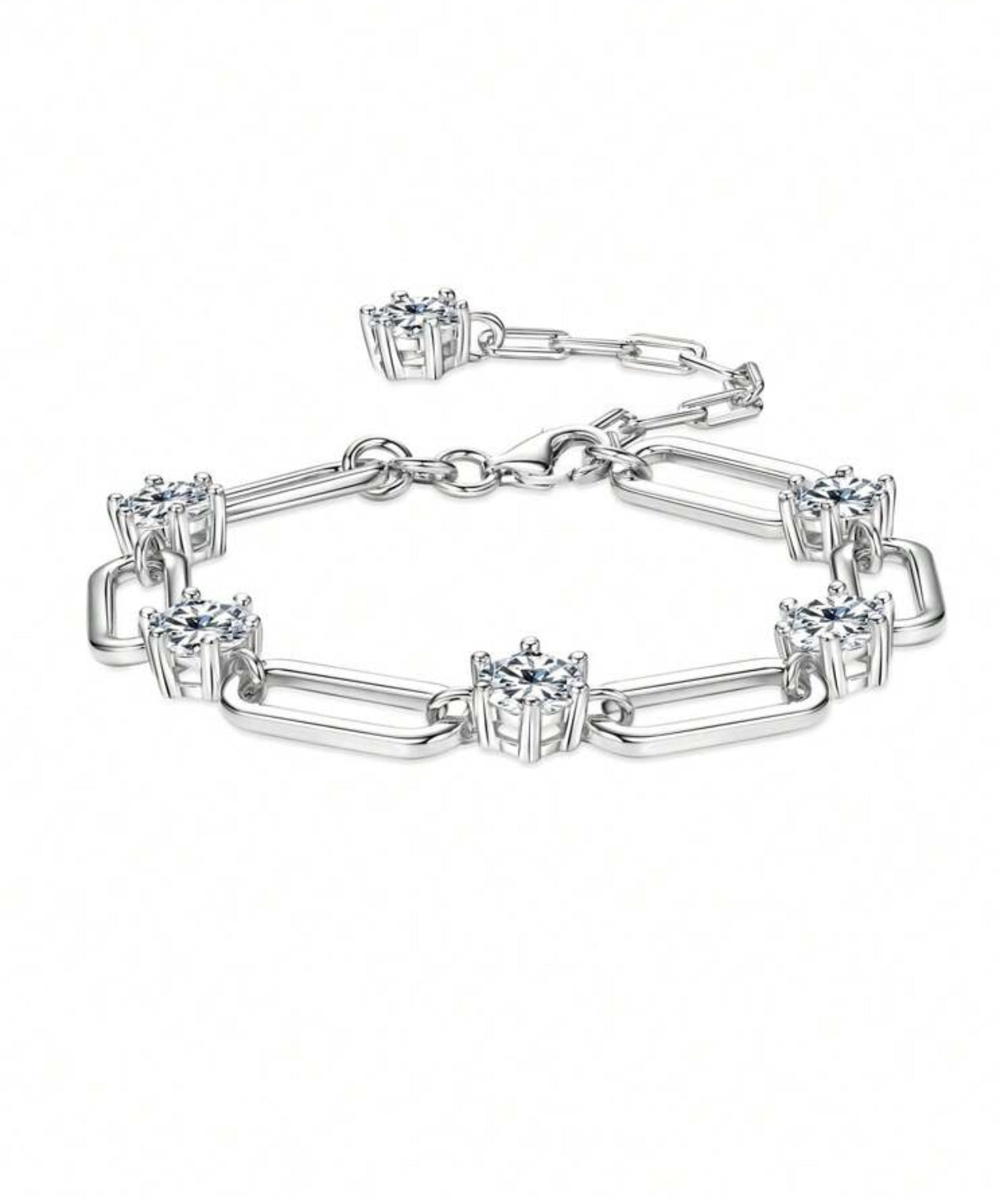 925 Sterling Silver Dainty Chain Bracelet