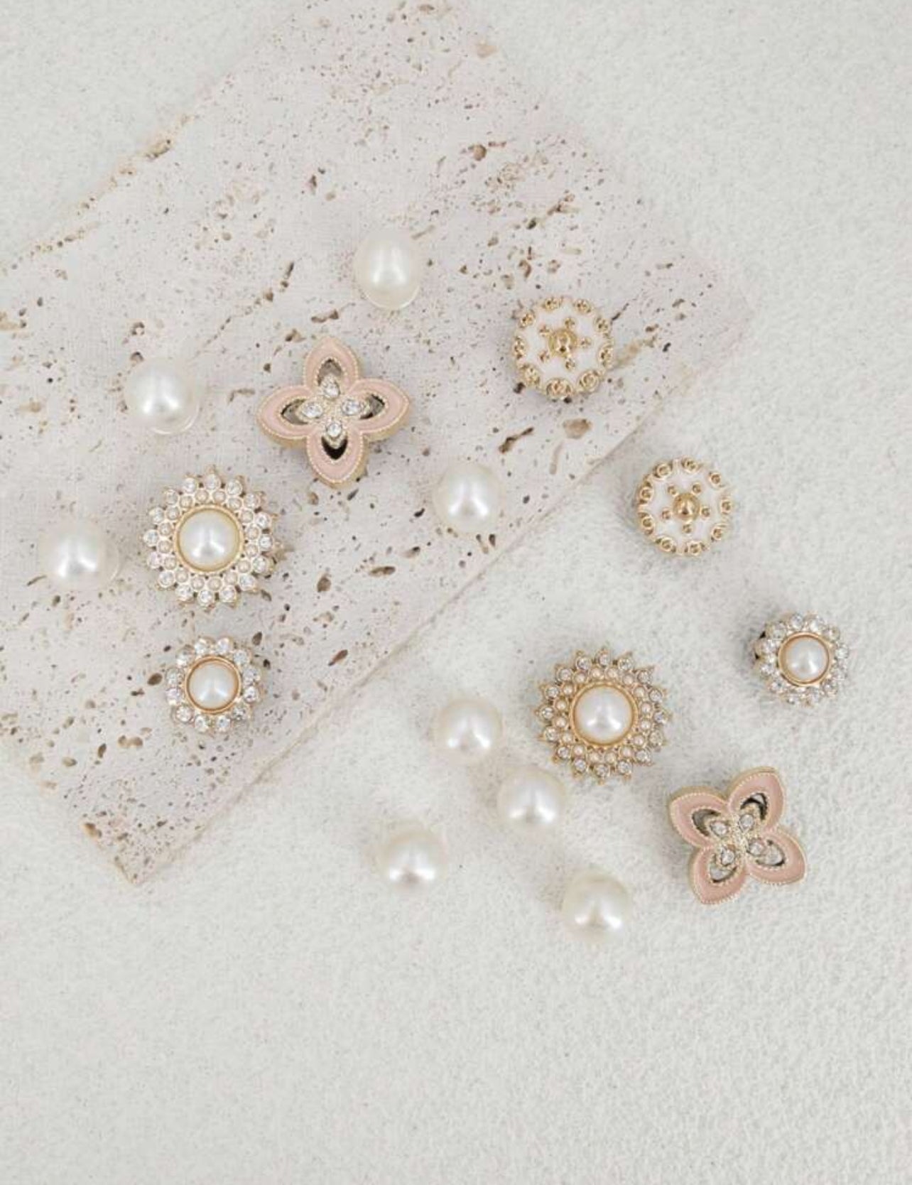 16Pcs Bling Shoe Charms