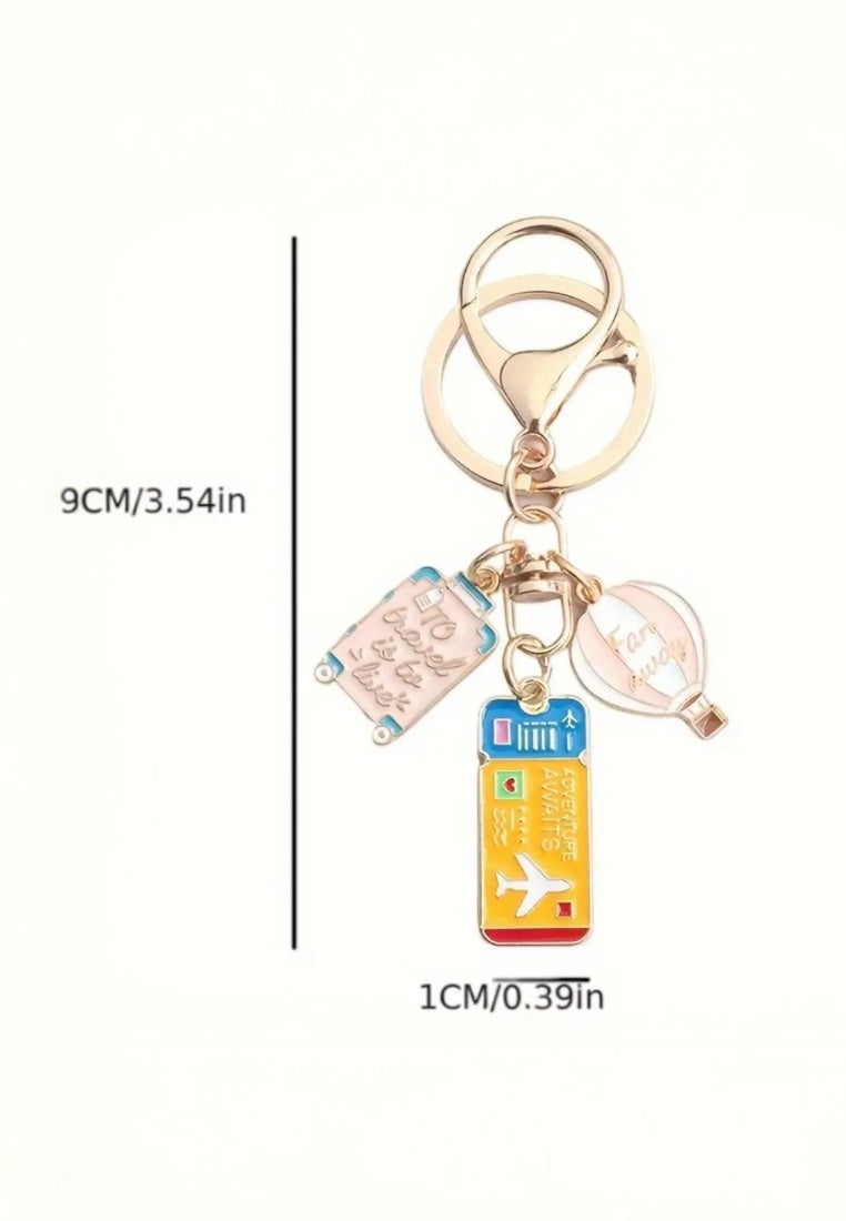 Travel Pendant Keychain