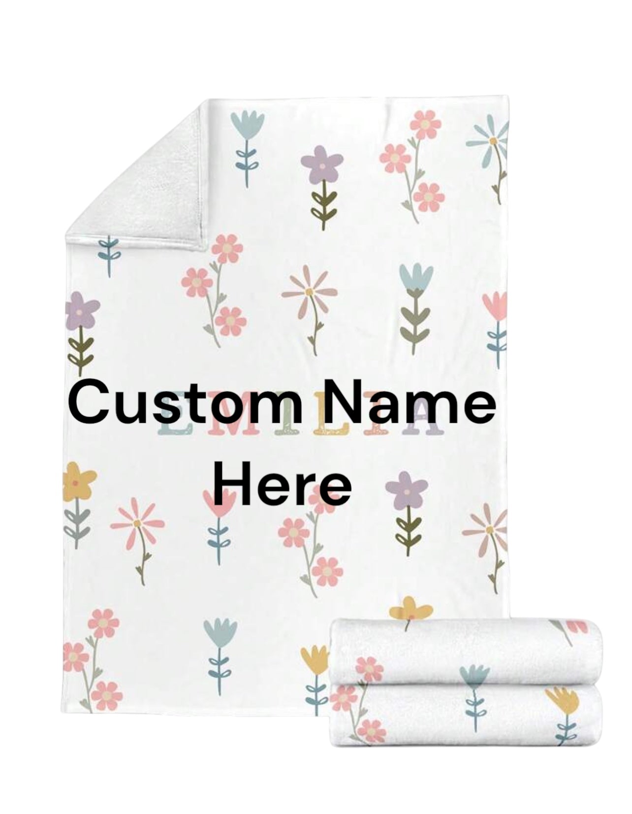 Custom Name Blanket