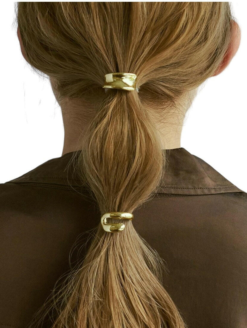 2pcs/Set Gold-Tone Metal Pin