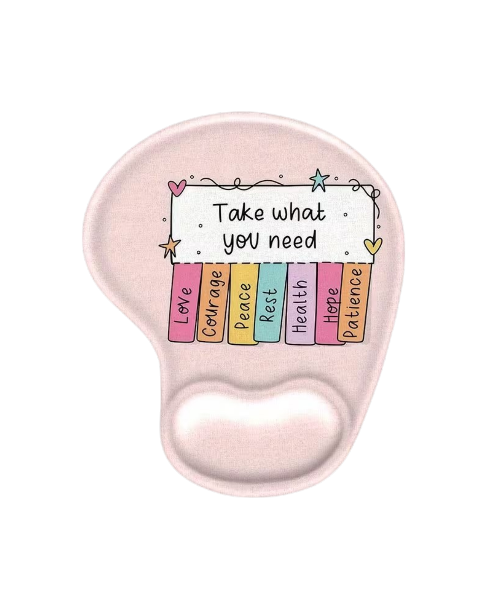 Motivational Words Mouse Pad