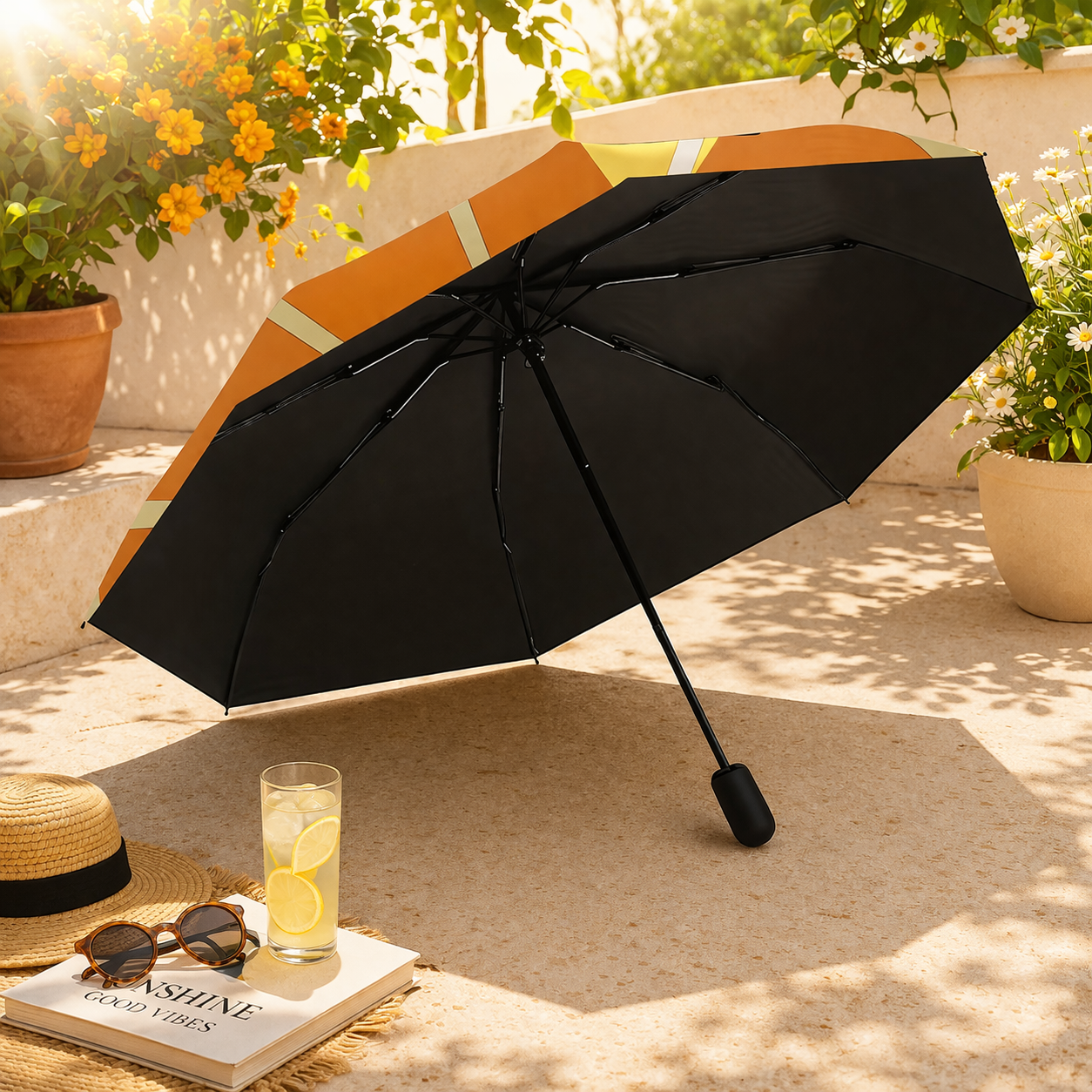 Sunny Citrus Umbrella