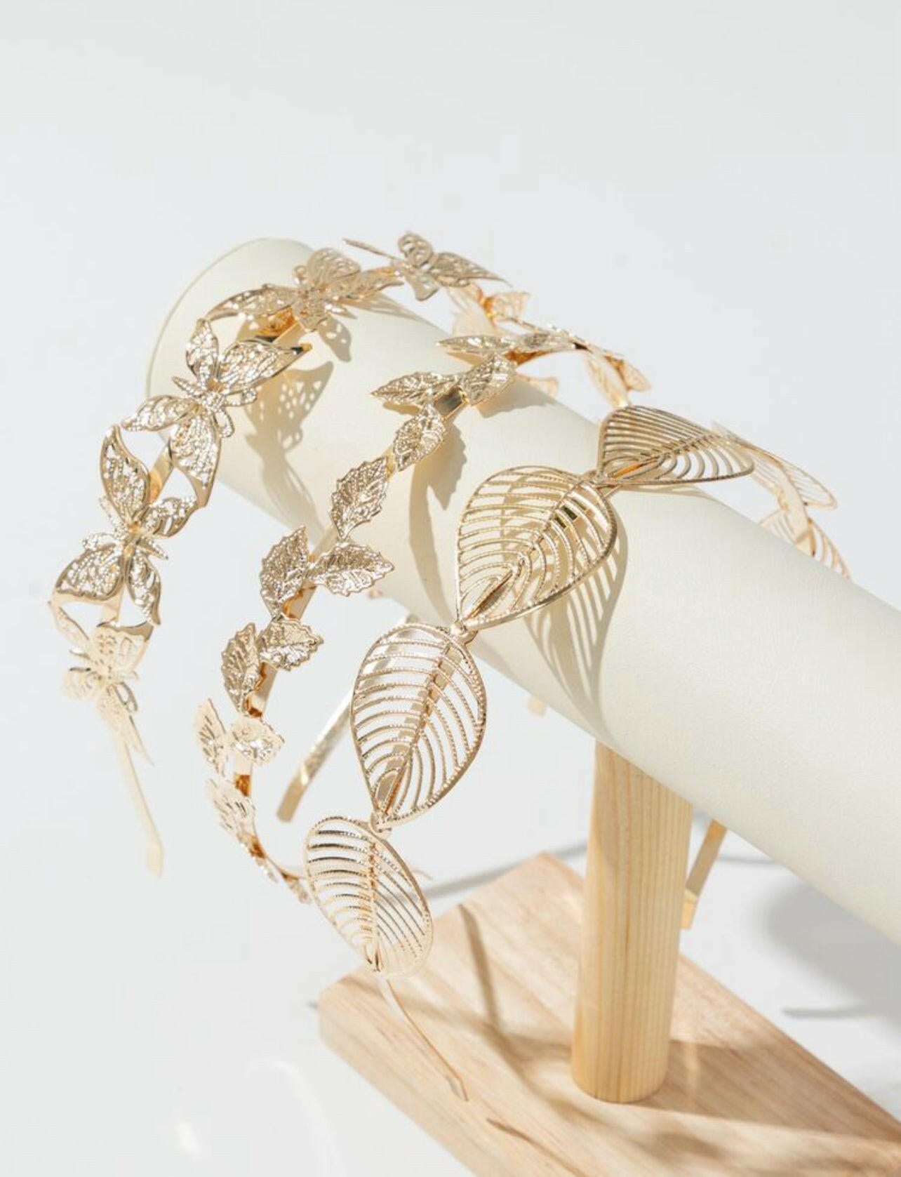 3pcs/set Fashionable Maple Leaf Butterfly Shaped Hair Clips