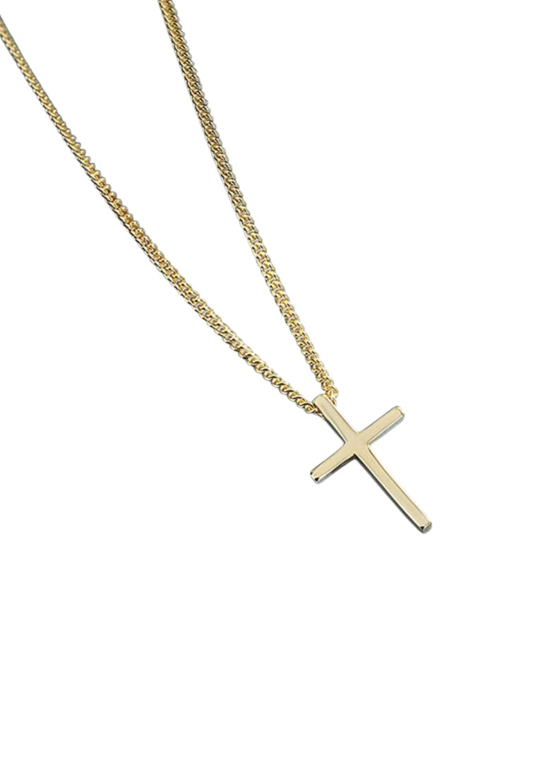 925 Sterling Silver Cross Pendant Necklace