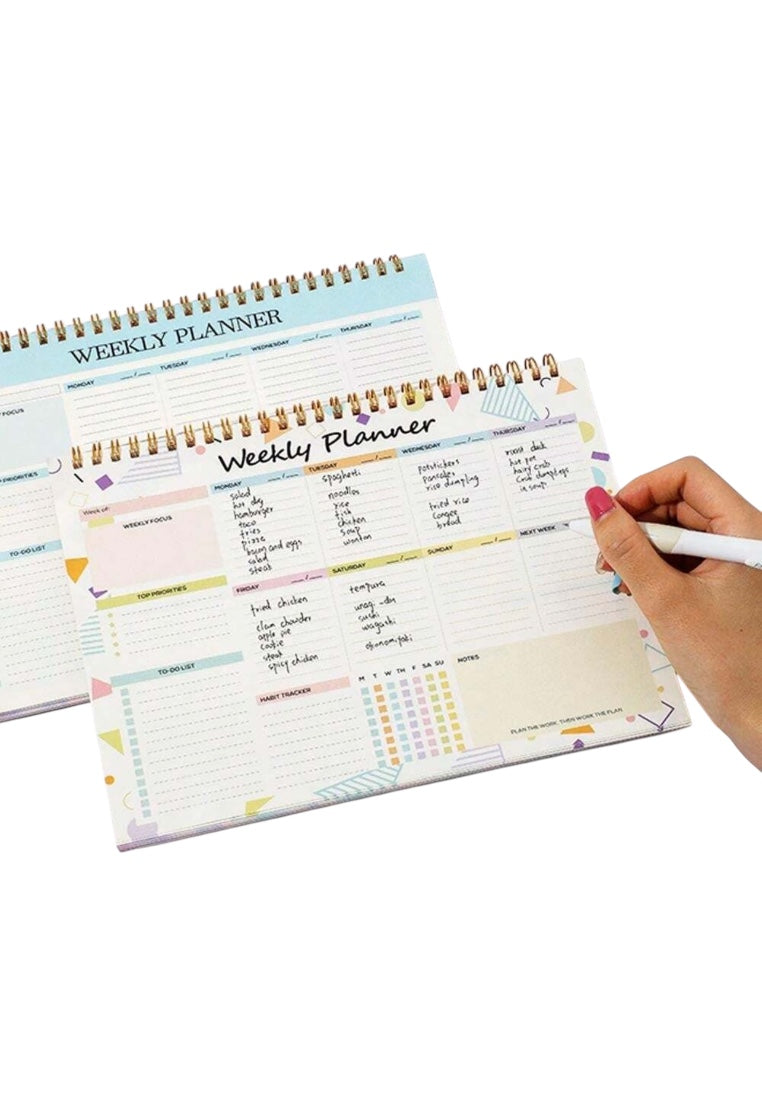Weekly Planner Pad Landscape