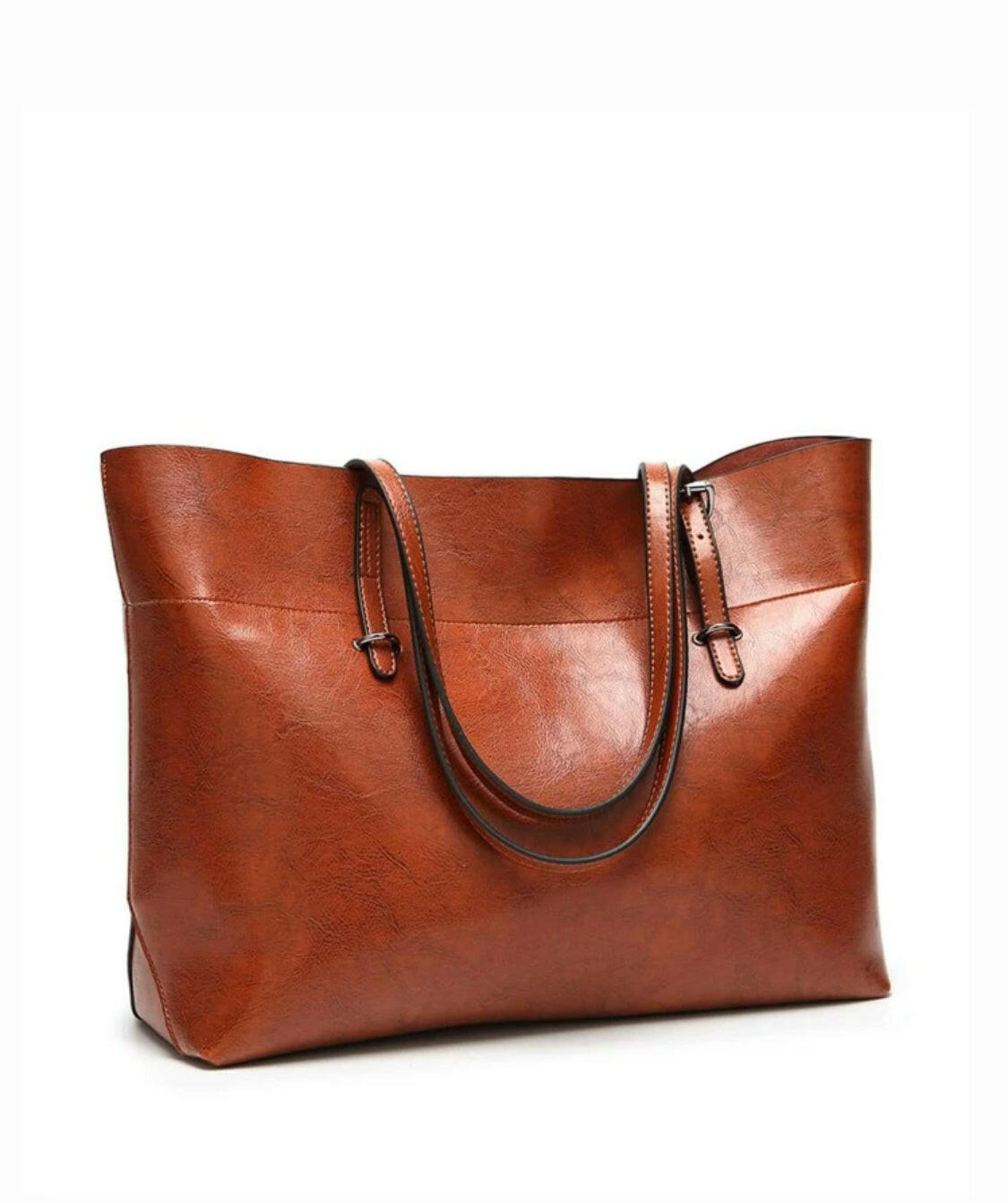 This artificial leather shoulder bag is perfect for day-to-day use. It features a convenient fixed shoulder strap and is made of high-quality, waterproof artificial leather. The bag is lightweight and comfortable for all-day use.