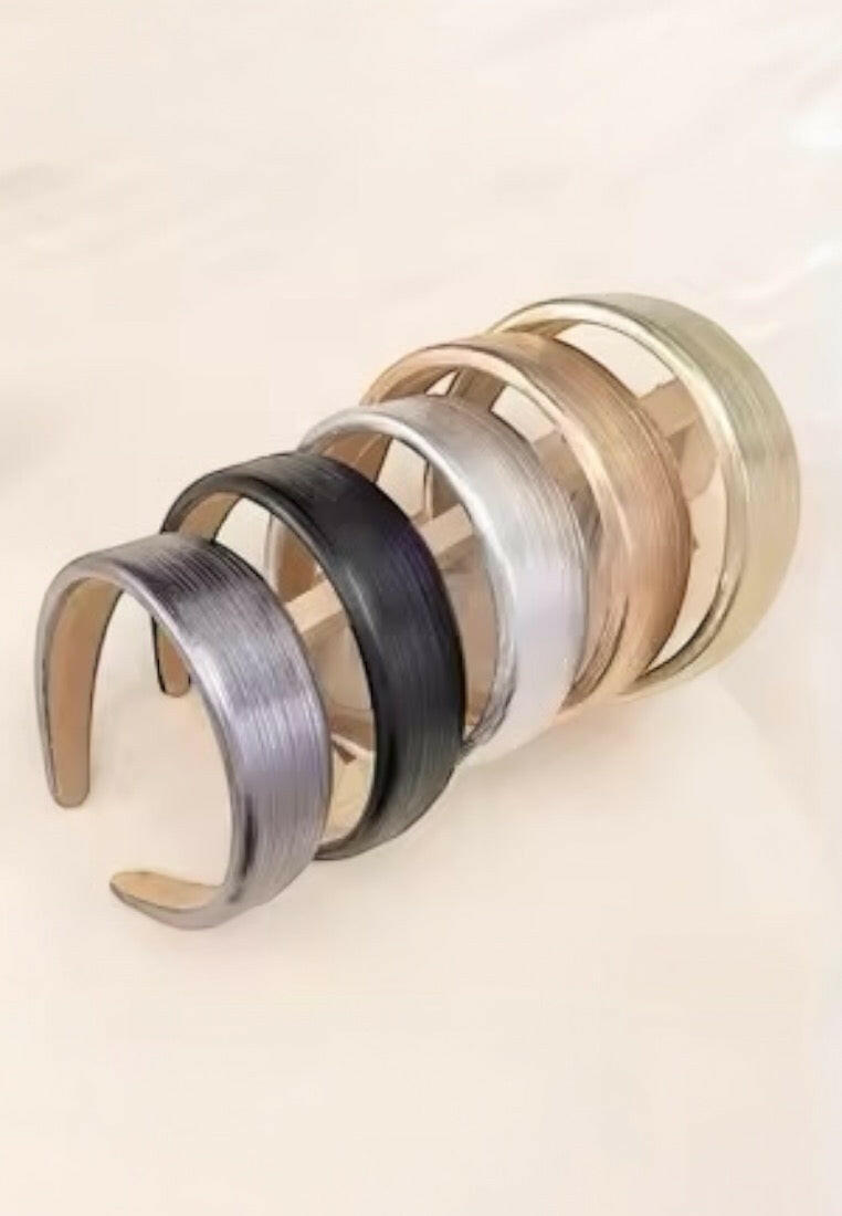 Metallic Wide Style Headband