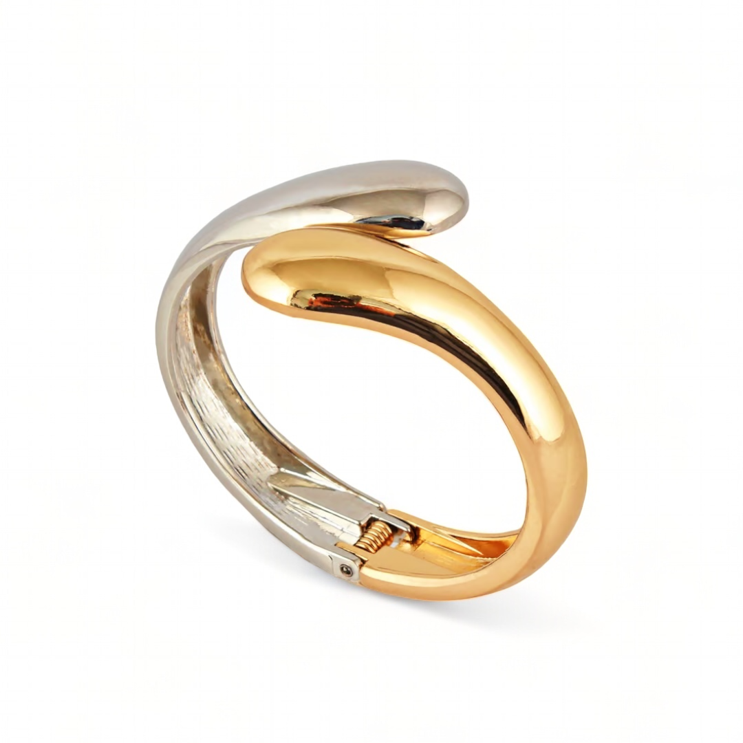 Multicolored Drip-shaped Zinc Alloy Bracelet