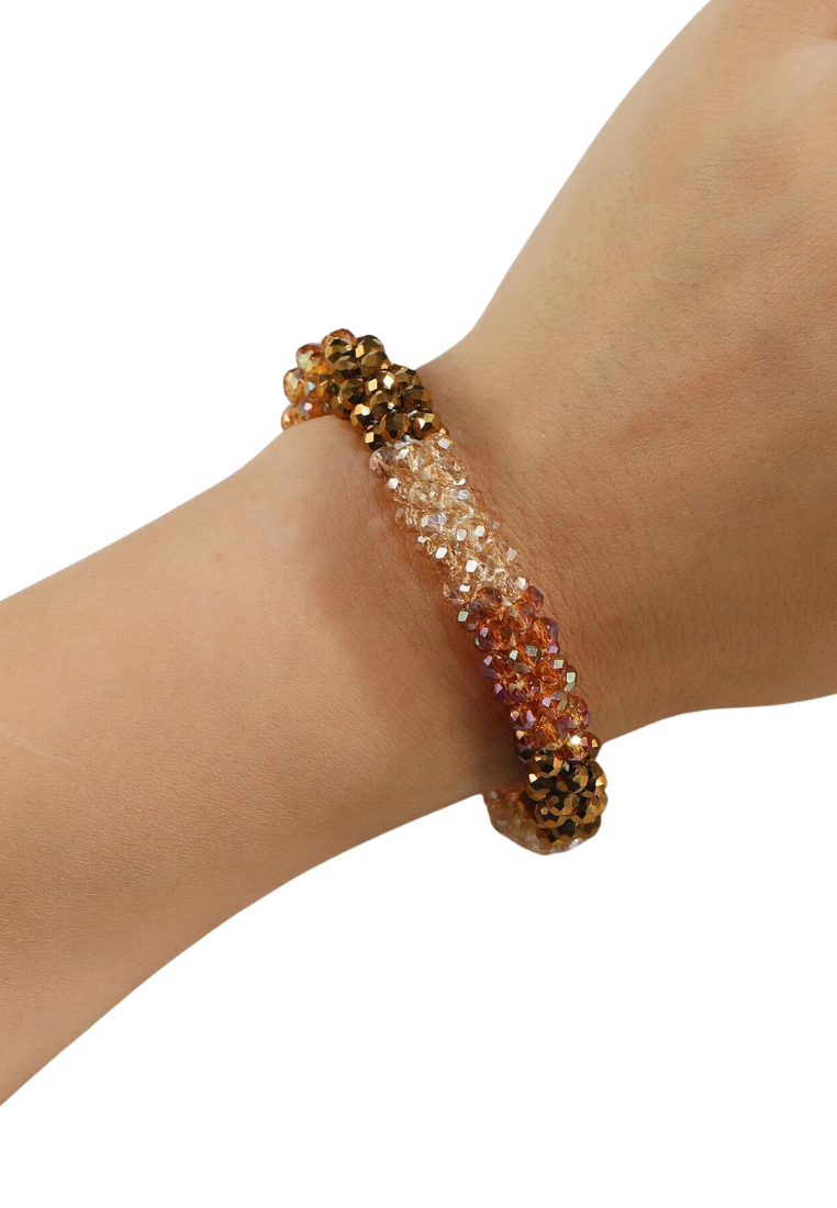 Color Block Beaded Bracelet