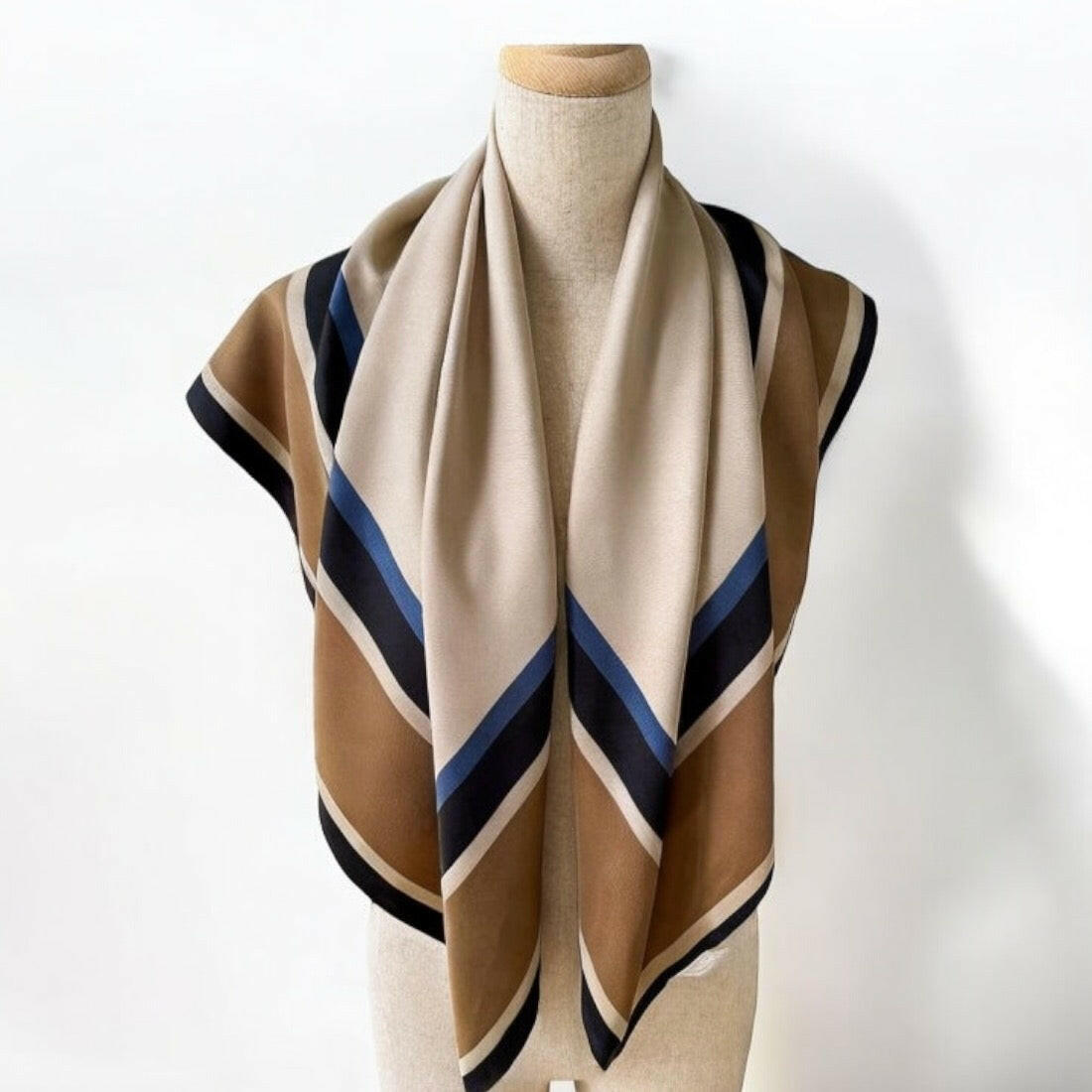 Brown Twill Scarf