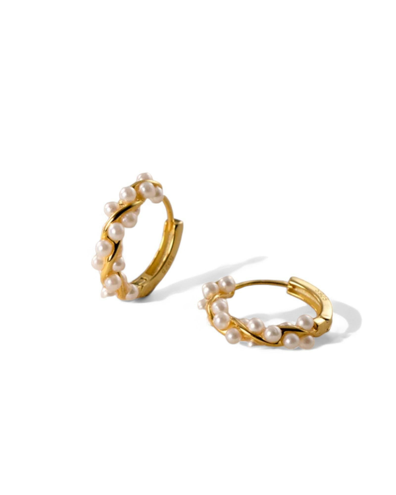 925 Sterling Silver Circle Hoop Earrings