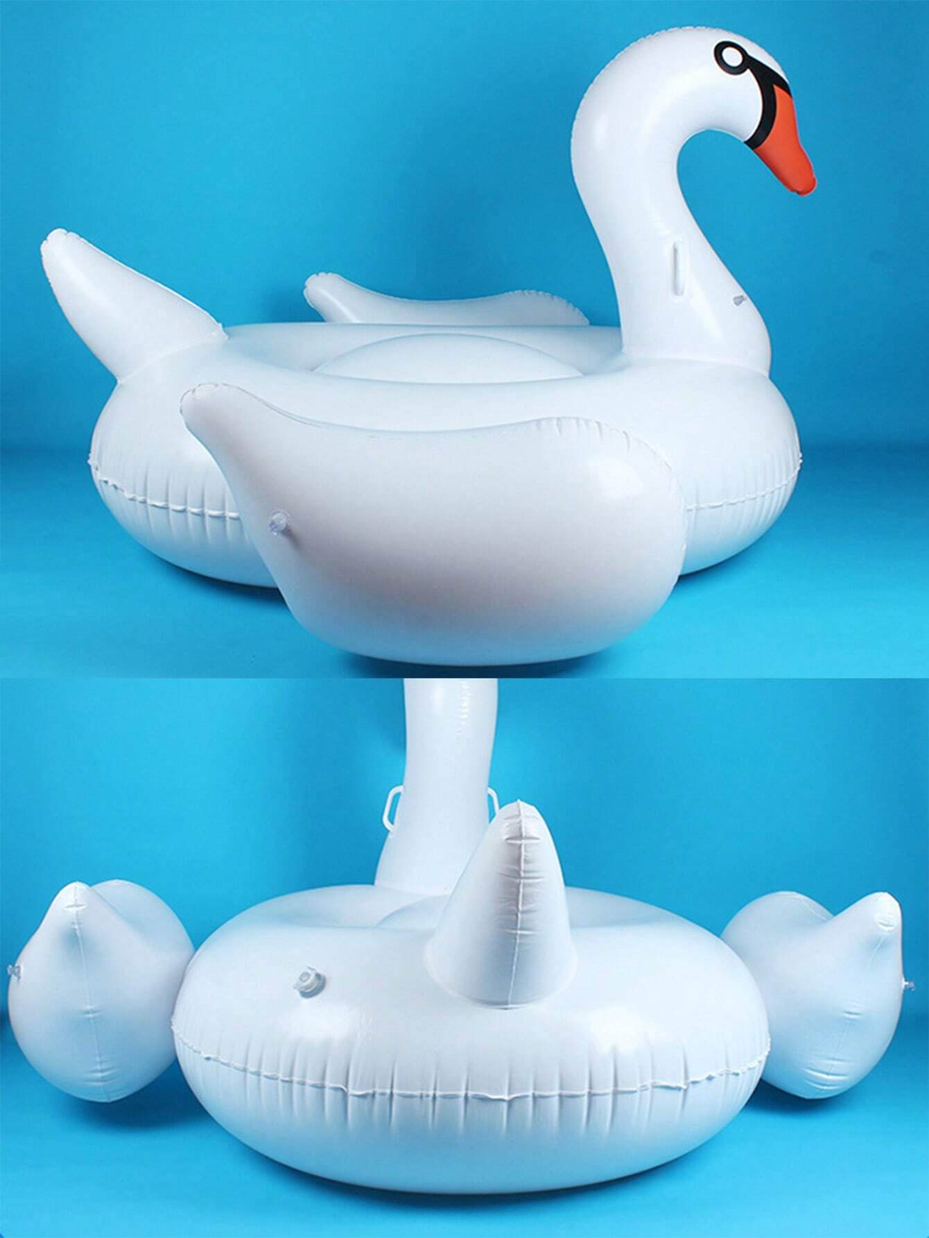 Swan Design Inflatable Swimming Pool Float