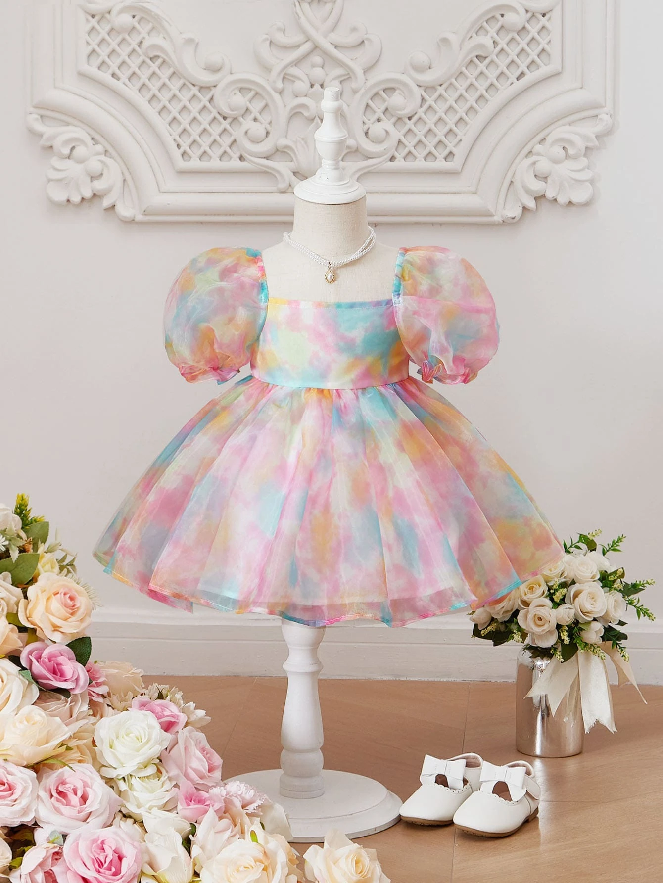 Baby girl organza sales dress