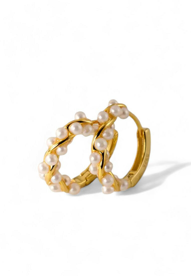 925 Sterling Silver Circle Hoop Earrings