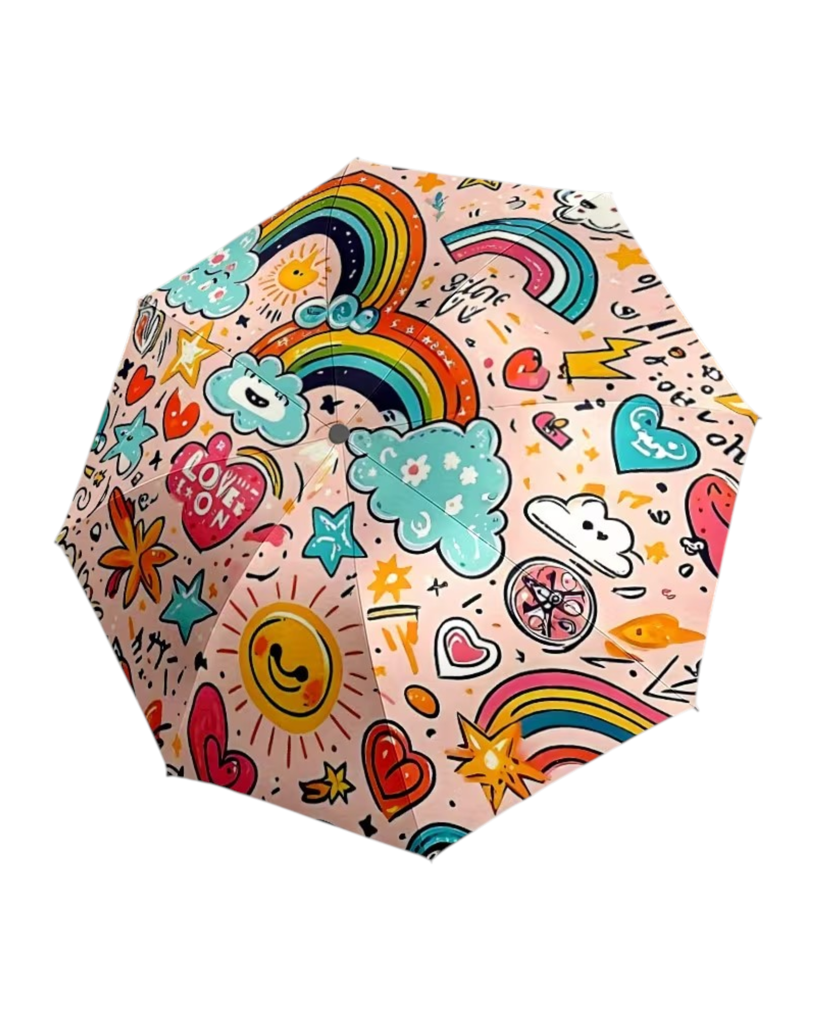 Iconic Rainbow Umbrella