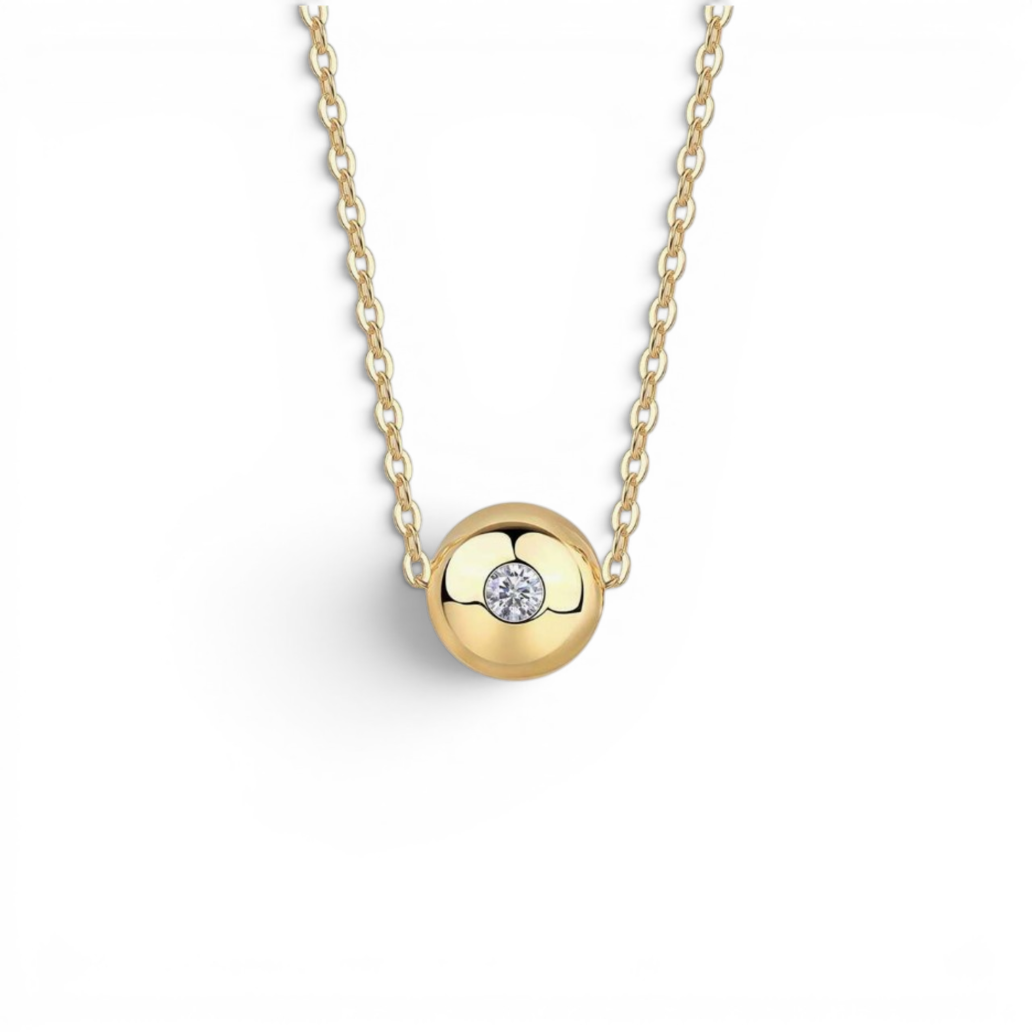 Moissanite Pendant Necklace