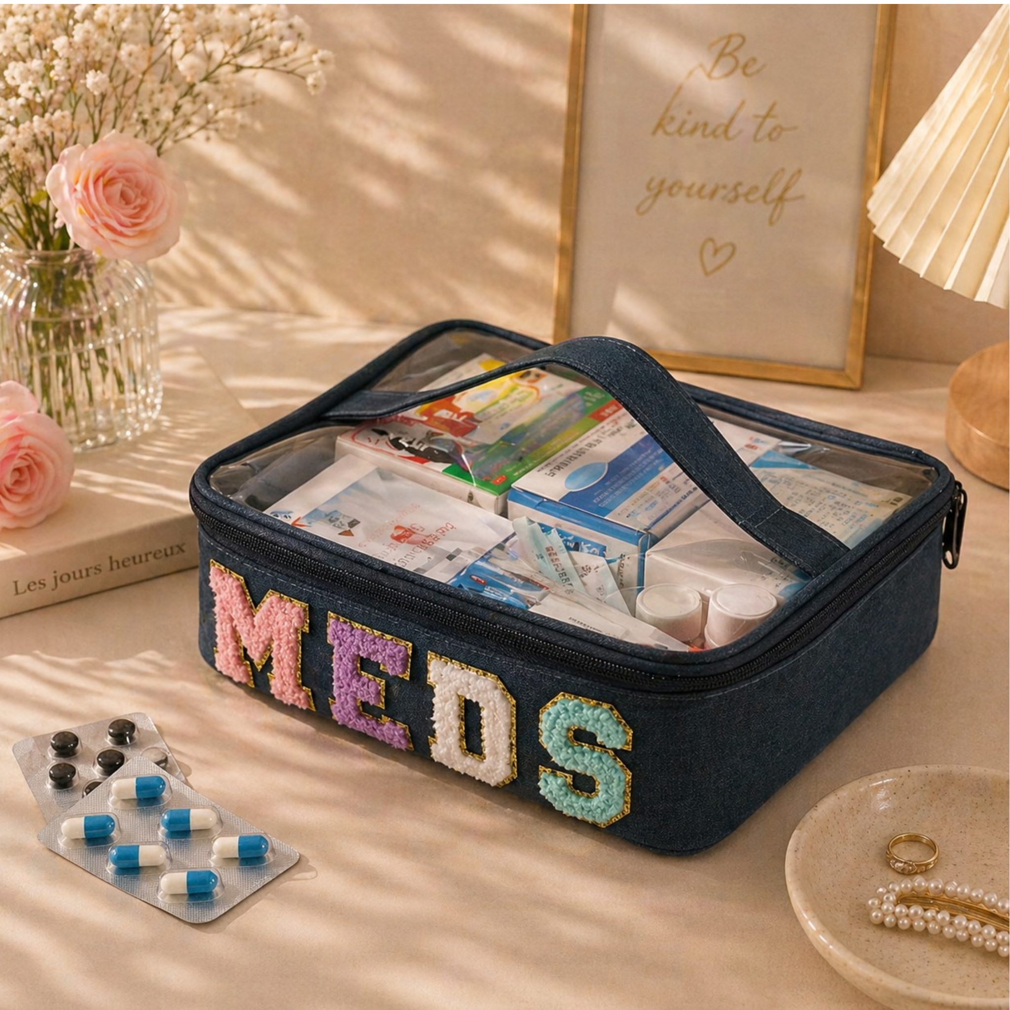 Meds Travel Organizer Bag