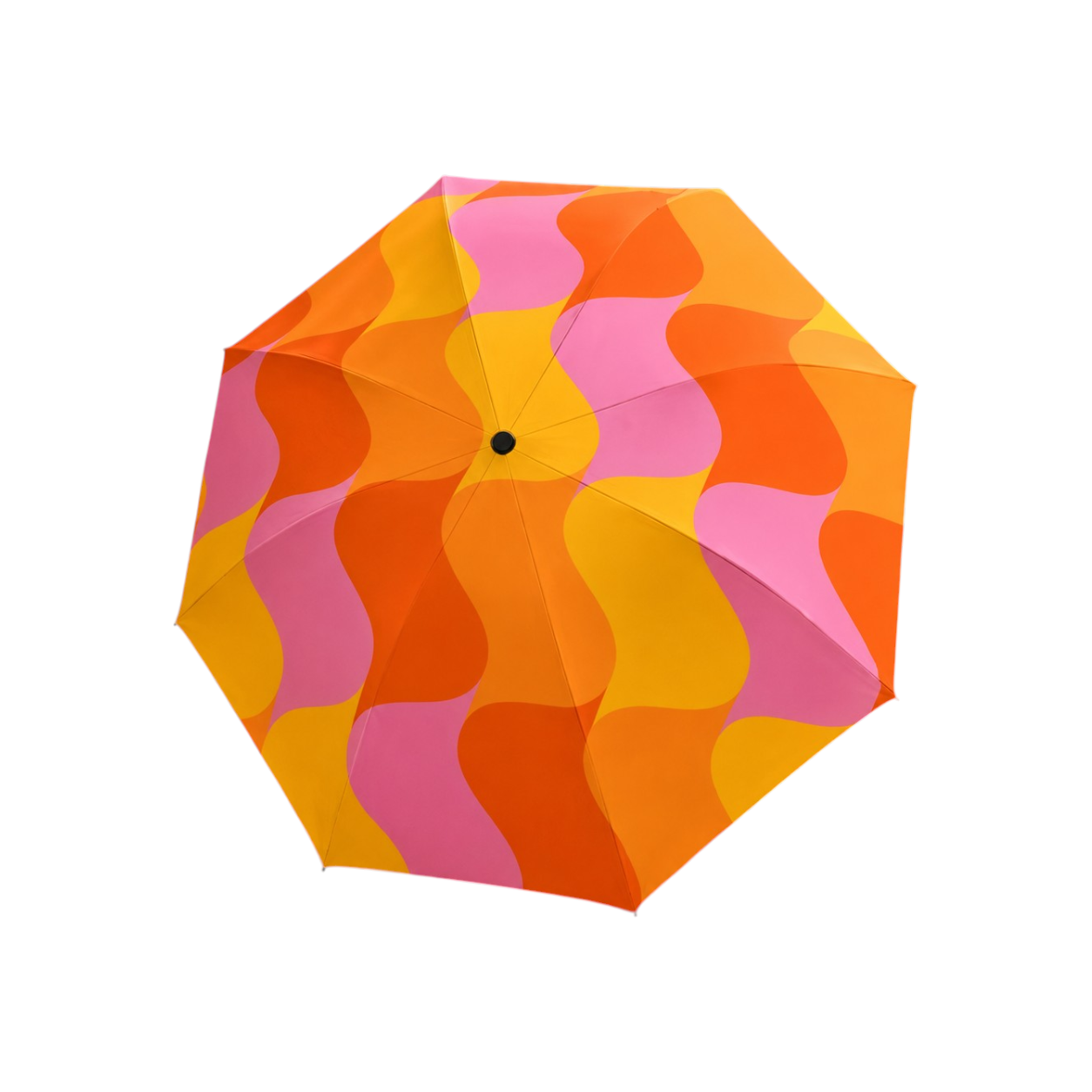 Sunset Wave Aesthetic Umbrella