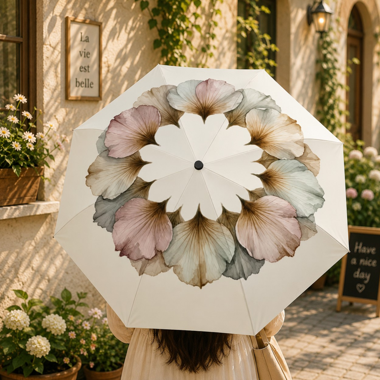 Elegant Petal Bloom Umbrella