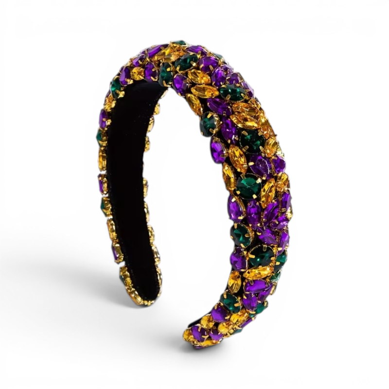 Purple Stone Headband
