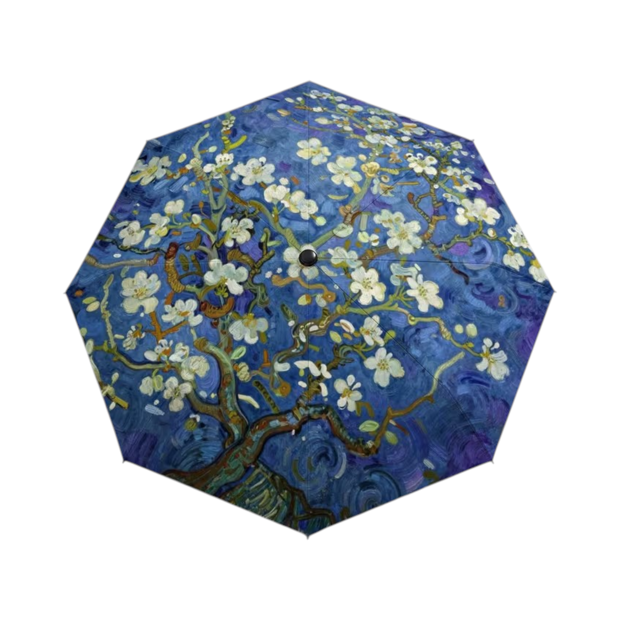Blue Floral Tree Umbrella