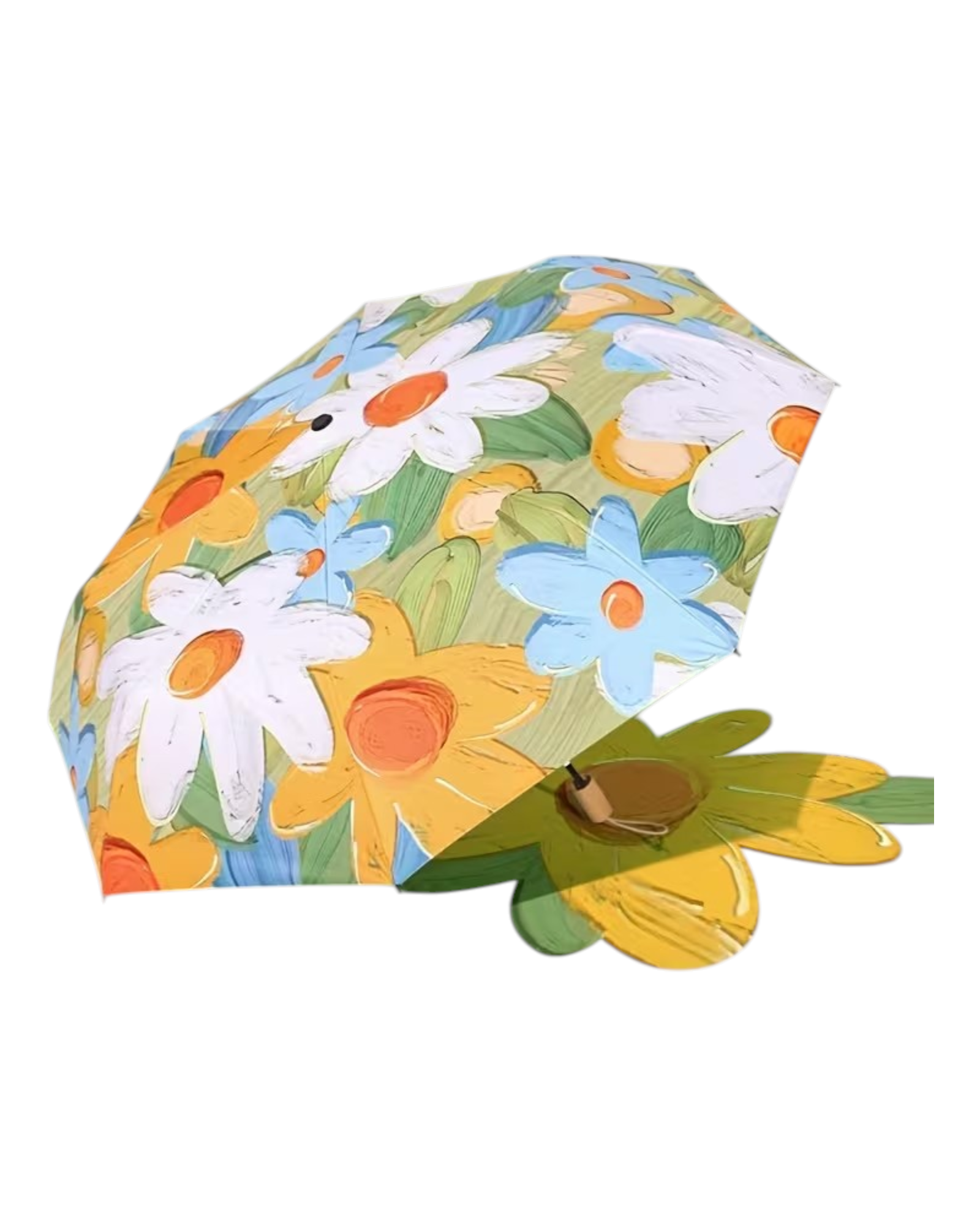 Pastel Flower Umbrella