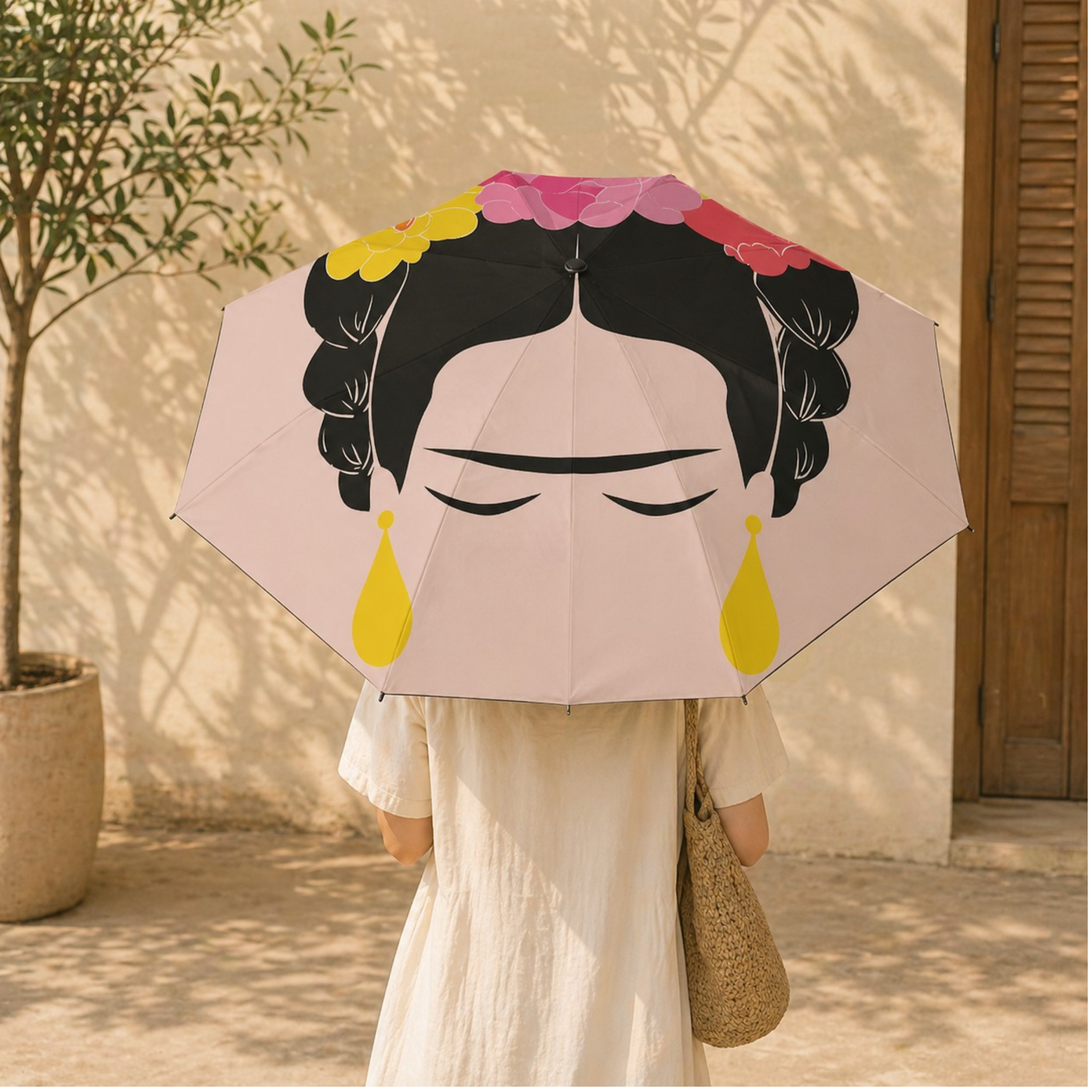 Dead Floral Design Umbrella