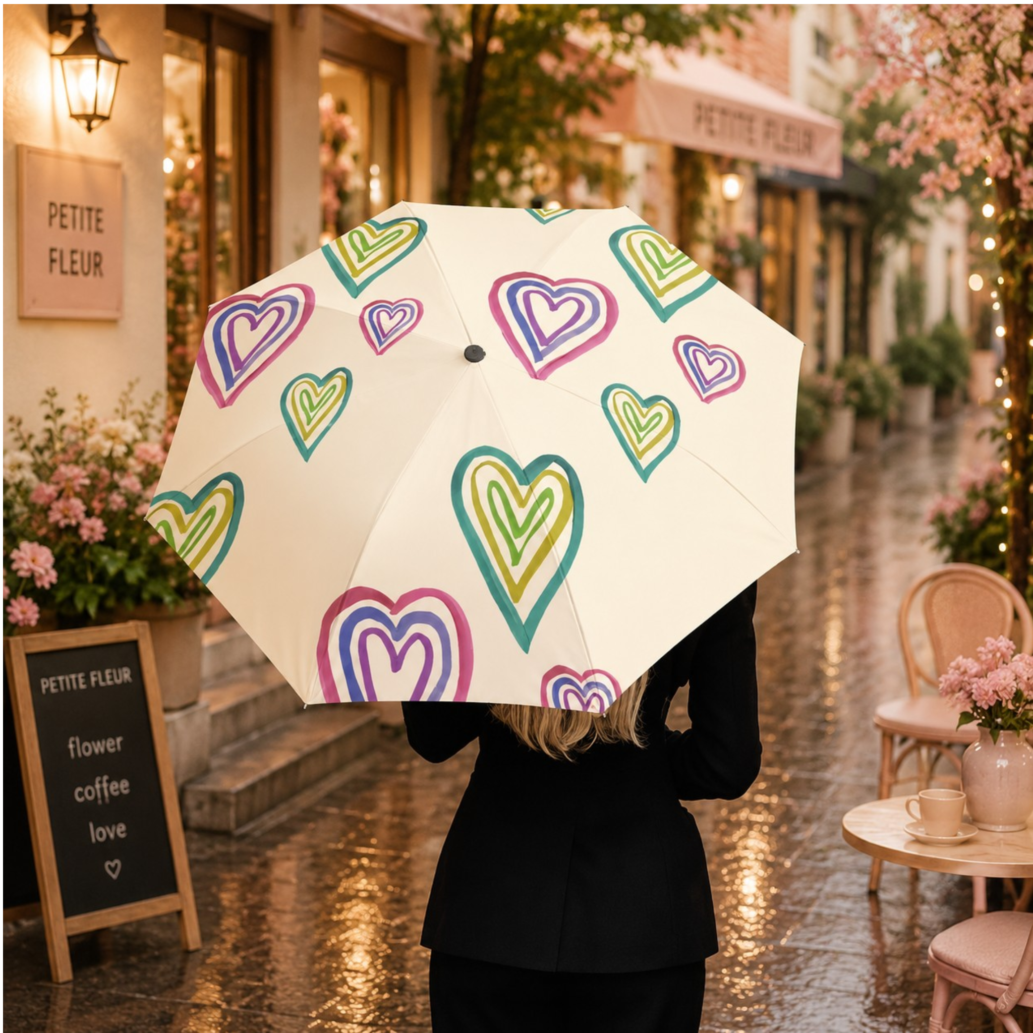 Minimalist Heart Umbrella